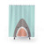 Shark Attack Shower Curtain