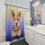 Australian Cattle Dog Shower Curtain - Red Beauty Design