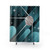Watching the Moon Shower Curtains - Geometric Space Design