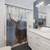 Red Deer Stag in Winter Shower Curtain
