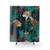 Jaguar Jungle Themed Shower Curtain