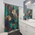 Jaguar Jungle Themed Shower Curtain