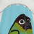 Chubby Nanday Conure Bird Shower Curtain