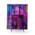 Retro 80s Cocktails And Dreams Shower Curtain