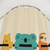 Cute Animal Shower Curtains - Hang In There Design