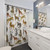 Neutral Palette Tiger Print Shower Curtain