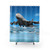 Boeing 747 Aircraft Shower Curtains