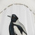 Magpie-themed shower curtain design