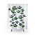 Whimsical fish swarm shower curtain design
