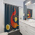 Folklore Firebird Shower Curtains - Vibrant Folk Art Design