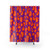 Retro Lava Lamp Design Shower Curtain