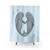 Beluga Love Shower Curtains - Playful Whale Design