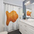 Goldfish Cracker Shower Curtain - Whimsical Bathroom Decor