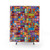 Retro Color Blocks Shower Curtains
