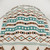 Aztec Pattern Shower Curtains in Teal, Terracotta, Black and Cream Colors