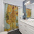 Sunflowers Van Gogh Shower Curtains - Vintage Floral Design