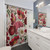 Watercolor Flower Garden Shower Curtains