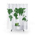 Funny Pun Shower Curtains with World Peas and World Peace Design