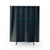 Linear Landscape Shower Curtains featuring minimalist line art design