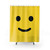 Happy Smiley Face Shower Curtain