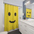 Happy Smiley Face Shower Curtain