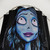 Watercolor Corpse Bride Shower Curtain