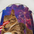 Laser Cat in Space Shower Curtain