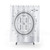 Unit Circle Design Shower Curtain