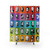 Multicolored Shower Curtain Featuring Famous Composer Portraits