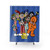 Raggy Dolls Retro Shower Curtains
