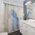 Blue Quaker Parrot Portrait Shower Curtain