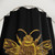 Gold Sparkling Queen Bee Shower Curtain