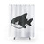 Samekichi Shark Design Shower Curtain