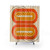 Retro Geometric Pattern Shower Curtain