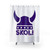 Minnesota Vikings Skol Chant Shower Curtain