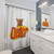 Cheddar Themed Shower Curtain for Bathrooms