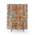 Jacobean Floral Shower Curtains - Vintage Bathroom Decor