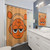 Sprunki Happy Oren (Orange) Shower Curtains