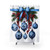 Chinoiserie Christmas Holiday Blue and White Shower Curtains