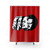 Marxist Shower Curtain with Hammer and Sickle Design