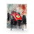 Vintage Ferrari 500 F1 Car Art Shower Curtains