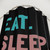 Eat Sleep Row Repeat Shower Curtain