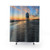 Sunset Shower Curtain with Burnham-on-Sea Lighthouse