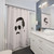 Freddie Mercury Monochrome Shower Curtain