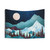 Moon Bay Tapestry - Serene Nature Landscape Wall Decor