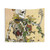 Bones and Botany Skeleton Tapestry