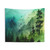 Mountain Morning Watercolor Tapestry