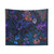 Night Garden Tapestry with Magical Space and Floral Design