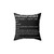 Metalhead Meaning Throw Pillow