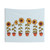 Vibrant Sunflower Tapestry Wall Hanging